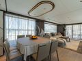 FAST Ferretti 860 - saloon dining area FAST Ferretti 860 - saloon dining area