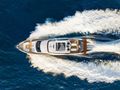 FAST Ferretti Yachts 860 - top aerial shot FAST Ferretti Yachts 860 - top aerial shot