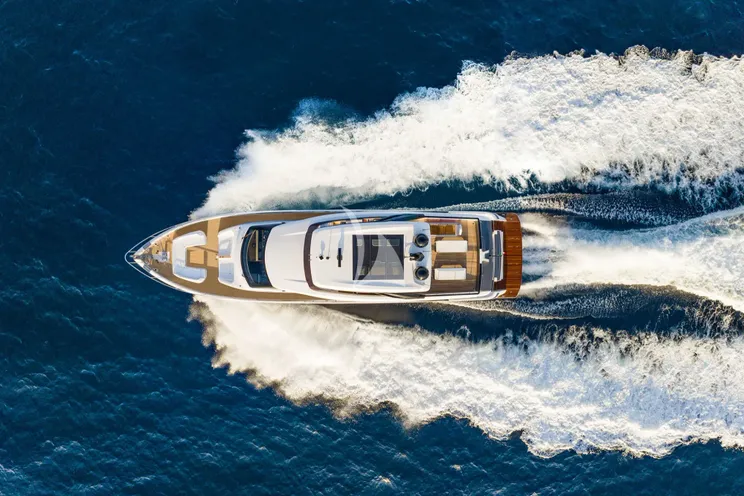 Charter Yacht FAST - Ferretti Yachts 860 - 4 Cabins - Split - Dubrovnik - Hvar - Croatia