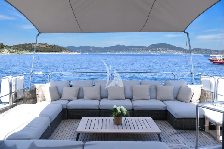 Charter Yacht FASTER - Sanlorenzo 88 - 4 Cabins - St Tropez - Cannes - Nice - Antibes - French Riviera -