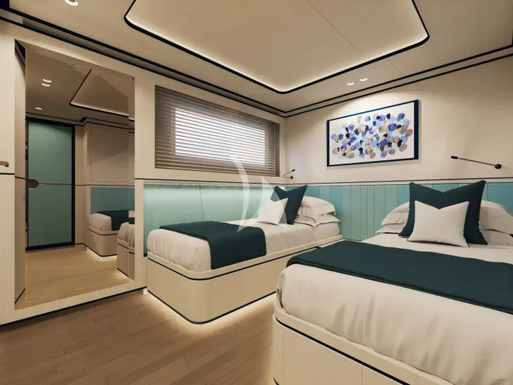 FELICITA Mangusta(Overmarine)Oceano 50 - twin cabin 2 FELICITA Mangusta(Overmarine)Oceano 50 - twin cabin 2