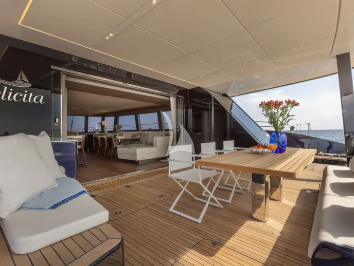 FELICITA Sunreef 80 - aft deck FELICITA Sunreef 80 - aft deck