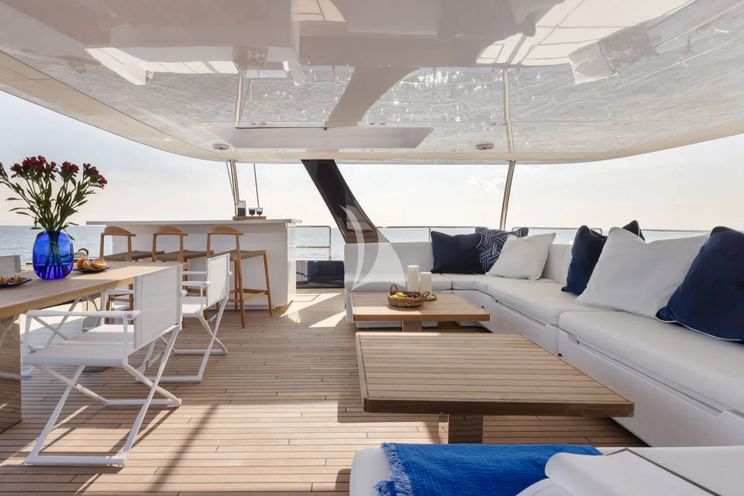 Charter Yacht FELICITA - Sunreef 80 - 5 Cabins - Cannes - Monaco - St. Tropez - French Riviera