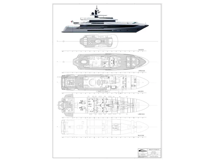 FELICITA Mangusta(Overmarine)Oceano 50 - layout FELICITA Mangusta(Overmarine)Oceano 50 - layout