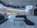 FELIX Lagoon 46 - flybridge seating and table FELIX Lagoon 46 - flybridge seating and table