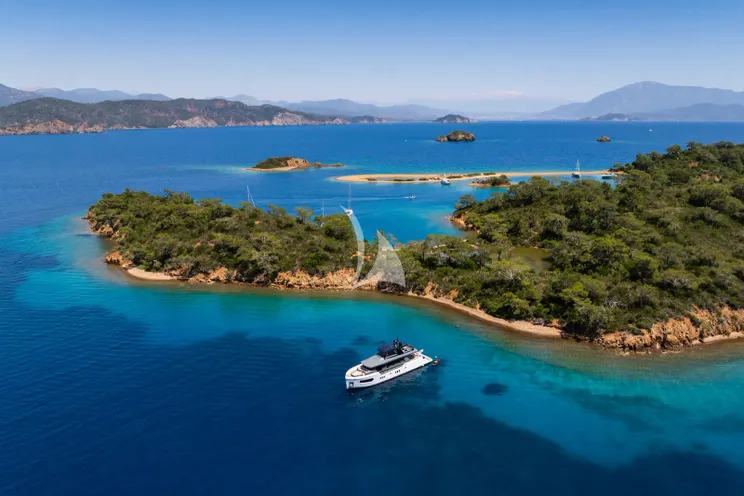 Charter Yacht FERRO 77 - Delta Marine 25m - 4 Cabins - Bodrum - Marmaris - Gocek - Istanbul - Turkey
