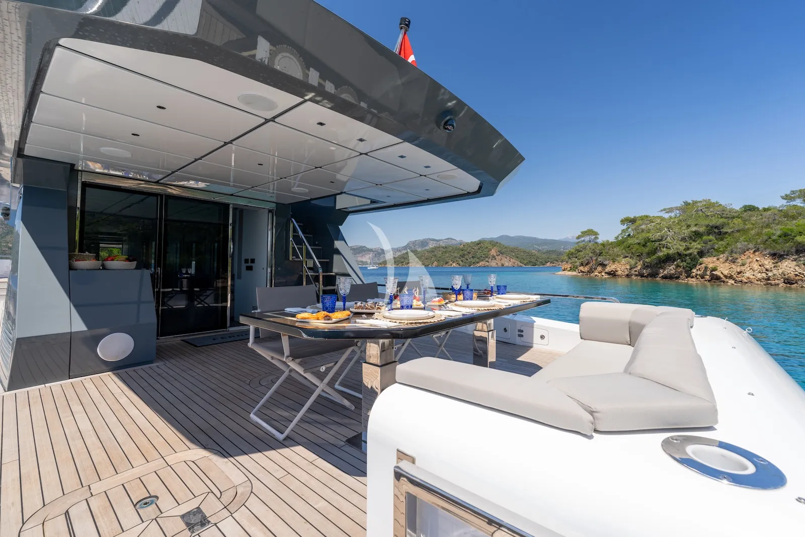 Charter Yacht FERRO 77 - Delta Marine 25m - 4 Cabins - Bodrum - Marmaris - Gocek - Istanbul - Turkey