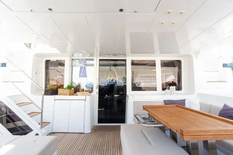 Charter Yacht FICHISSIMO - Lagoon 52F - 5 Cabins - Capo D' Orlando - Milazzo - Lipari - Sicily - Italy