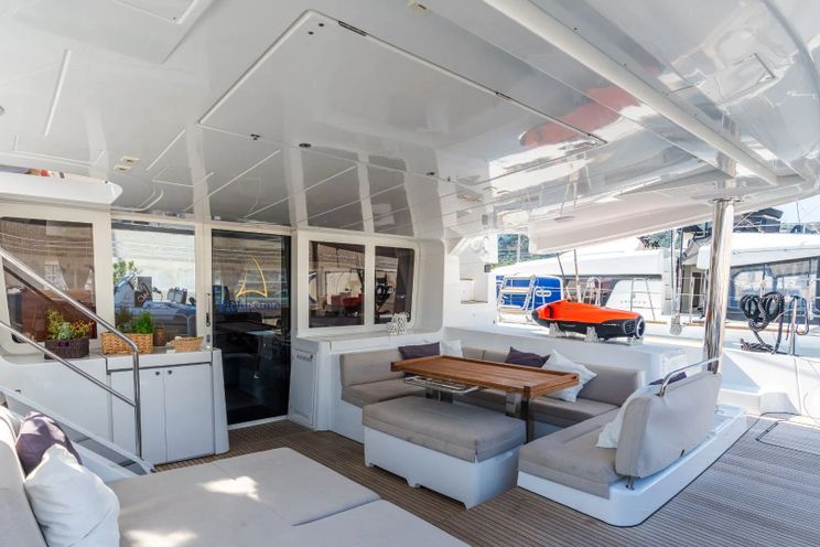 Charter Yacht FICHISSIMO - Lagoon 52F - 5 Cabins - Capo D' Orlando - Milazzo - Lipari - Sicily - Italy