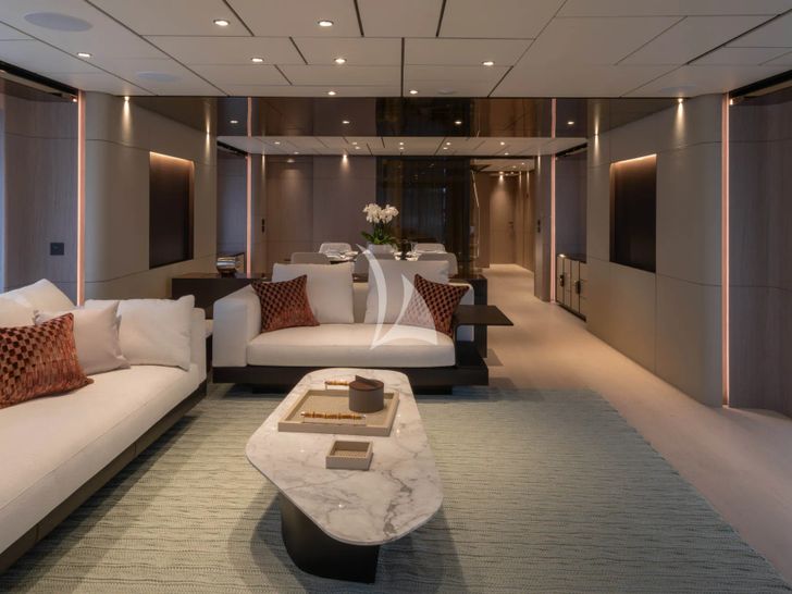 FIFI Custom Line Navetta 33 - main saloon FIFI Custom Line Navetta 33 - main saloon