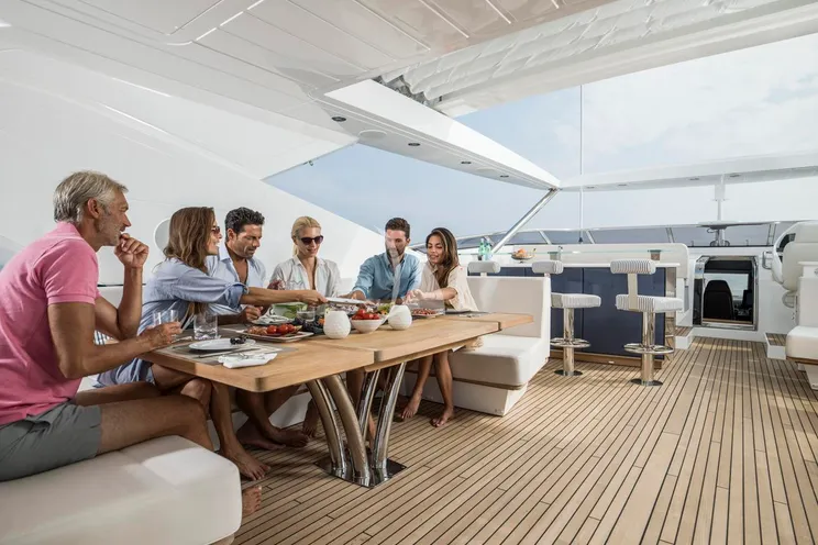 Charter Yacht FLEUR - Sunseeker 116 - 5 Cabins - Cannes - Monaco - St. Tropez - French Riviera