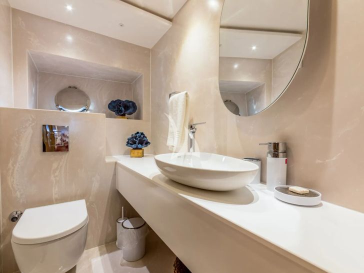 FLOKI Custom 78 Motor Yacht - VIP cabin 1 bathroom FLOKI Custom 78 Motor Yacht - VIP cabin 1 bathroom
