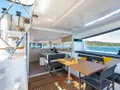 FOLIA Lagoon 43 - aft deck alfresco dining area FOLIA Lagoon 43 - aft deck alfresco dining area