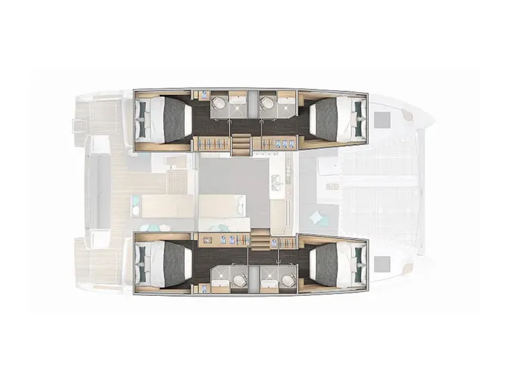 FOLIA Lagoon 43 - layout FOLIA Lagoon 43 - layout