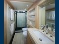 FOREVER ROSANNA Azimut 78 master cabin bathroom