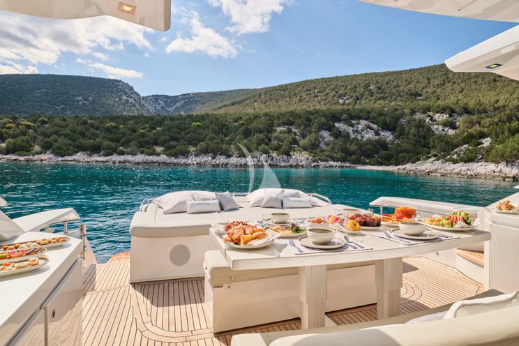 Charter Yacht FOR EVER - Pershing 80 - 4 Cabins - Athens - Mykonos - Paros - Cyclades - Greece