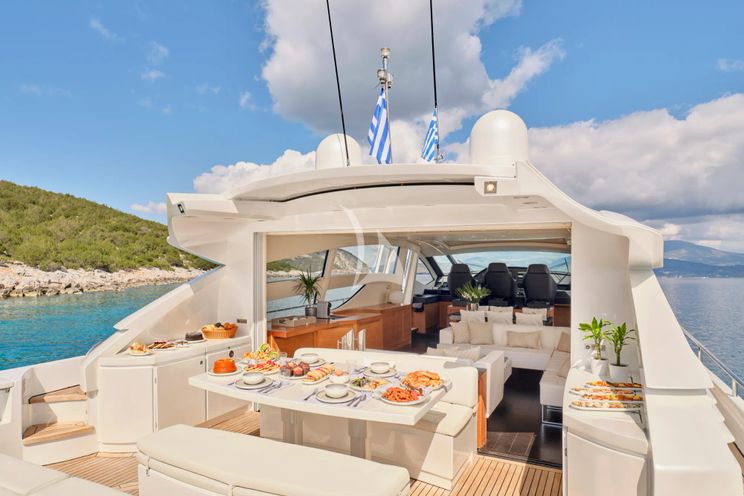 Charter Yacht FOR EVER - Pershing 80 - 4 Cabins - Athens - Mykonos - Paros - Cyclades - Greece