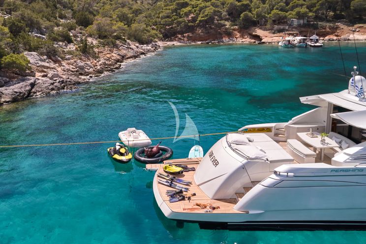 Charter Yacht FOR EVER - Pershing 80 - 4 Cabins - Athens - Mykonos - Paros - Cyclades - Greece