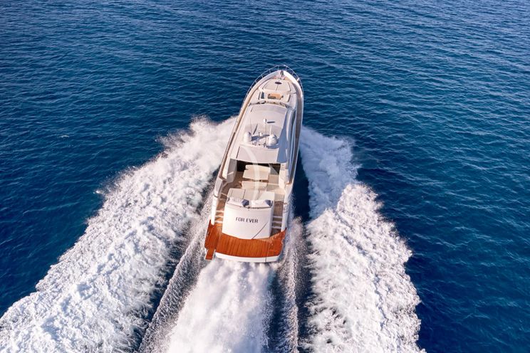 Charter Yacht FOR EVER - Pershing 80 - 4 Cabins - Athens - Mykonos - Paros - Cyclades - Greece