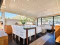 FOR EVER Pershing 80 - indoor dining area FOR EVER Pershing 80 - indoor dining area