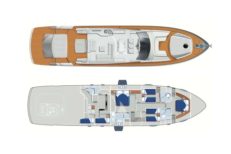 Layout for FOR EVER Pershing 80 - layout