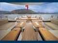 FORTUNA CMB 47 aft deck seating and dining