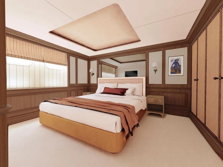 FOS Feadship 62m - VIP cabin look FOS Feadship 62m - VIP cabin look