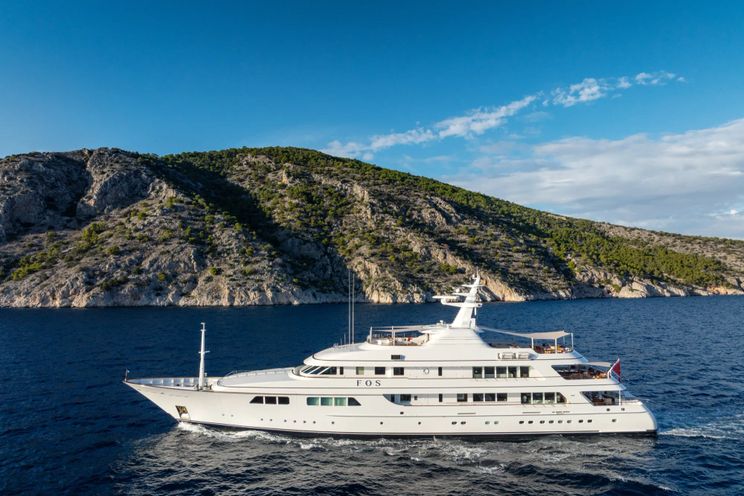 Charter Yacht FOS - Feadship 62m - 7 Cabins - Athens - Mykonos - Paros - Cyclades - Greece