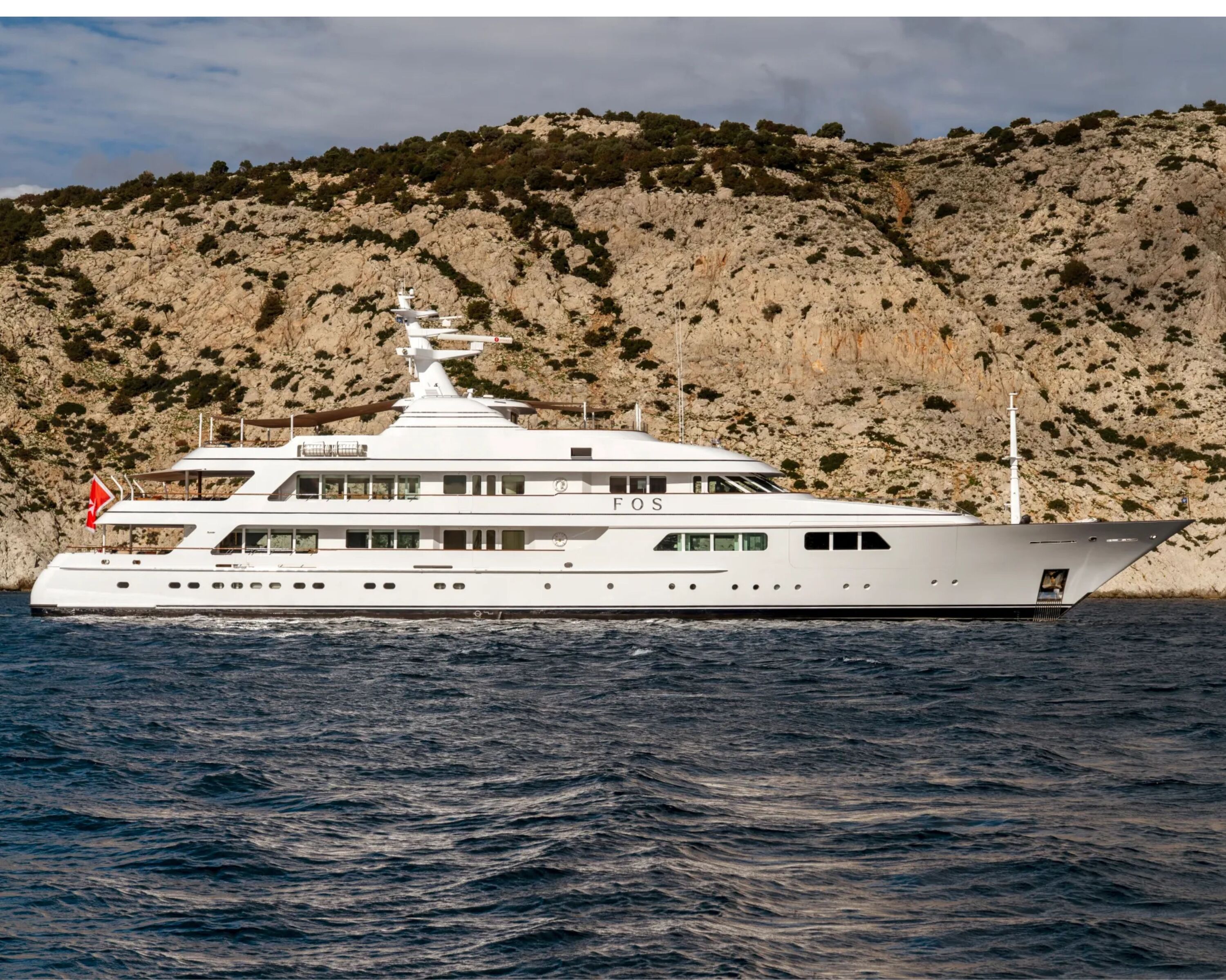 FOS - Feadship 62m - 7 Cabins - Athens - Mykonos - Paros - Cyclades - Greece