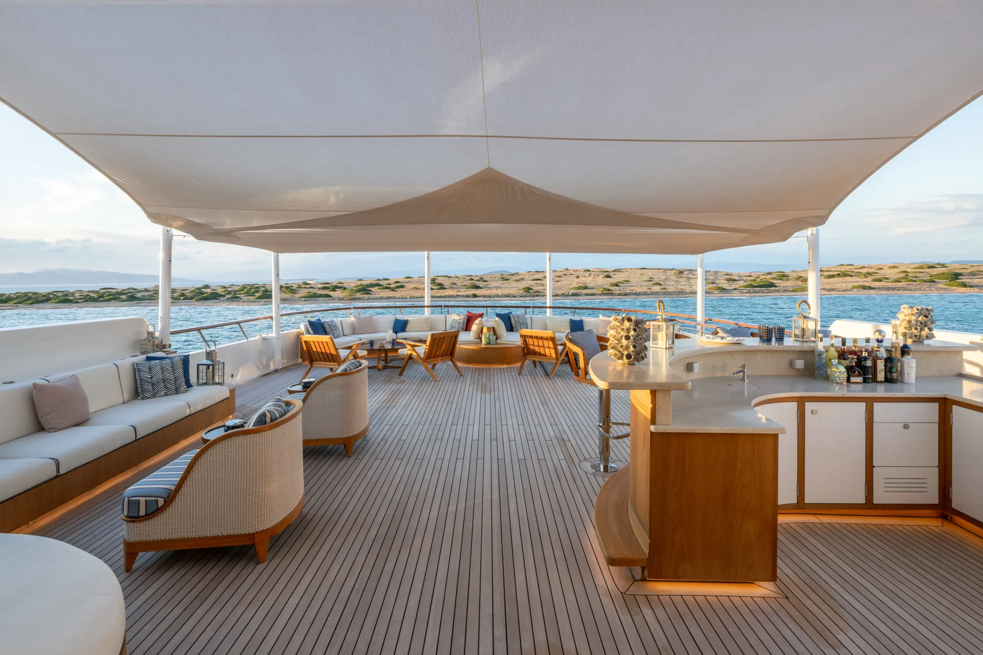 Charter Yacht FOS - Feadship 62m - 7 Cabins - Athens - Mykonos - Paros - Cyclades - Greece
