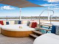 FOS Feadship 62m - sundeck sunbathing area FOS Feadship 62m - sundeck sunbathing area