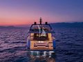 FOUR JOYS Maiora 30 - aft shot at night FOUR JOYS Maiora 30 - aft shot at night