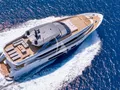 FOUR JOYS Maiora 30 - cruising aerial shot FOUR JOYS Maiora 30 - cruising aerial shot