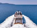 FOUR JOYS Maiora 30 - cruising aft view FOUR JOYS Maiora 30 - cruising aft view