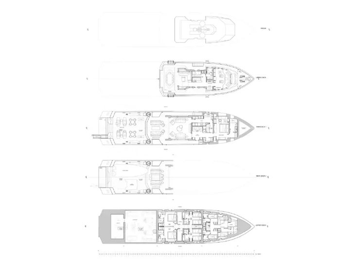 FOX Pendennis 34m - layout FOX Pendennis 34m - layout