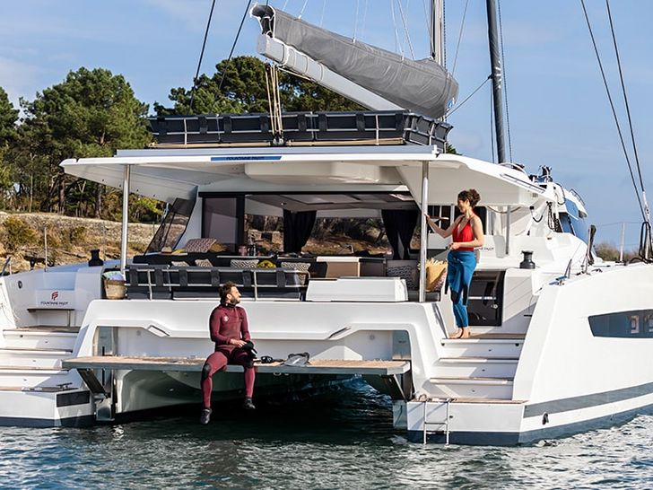 Fountaine Pajot Aura 51 - Aft