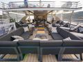 FREEDOM Custom Yacht 48m flybridge seating area