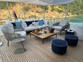 FRIENDSHIP Benetti Classic 115 - main aft deck seating area FRIENDSHIP Benetti Classic 115 - main aft deck seating area