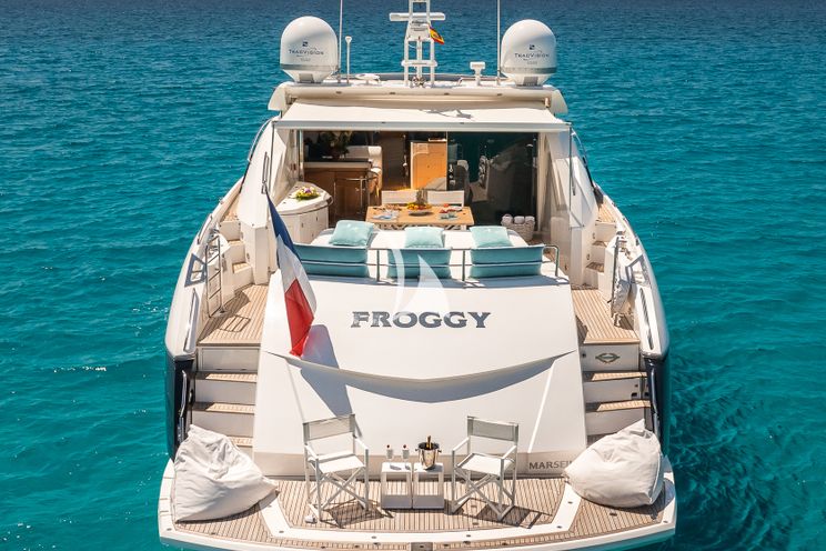 Charter Yacht FROGGY - Sunseeker Predator 72 - 3 Cabins - Balearic Islands - Mallorca - Port Adriano