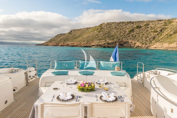 Charter Yacht FROGGY - Sunseeker Predator 72 - 4 Cabins - Palma - Mallorca - Ibiza - Balearics - Spain
