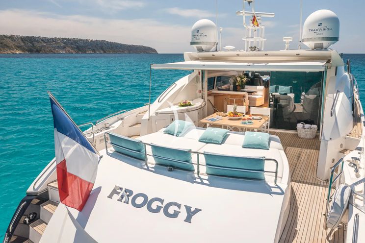 Charter Yacht FROGGY - Sunseeker Predator 72 - 4 Cabins - Palma - Mallorca - Ibiza - Balearics - Spain