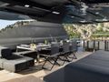 FX Peri 38m Flybridge Alfresco Dining