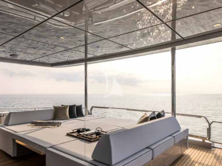 G Riva 90 Argo - aft sun beds G Riva 90 Argo - aft sun beds