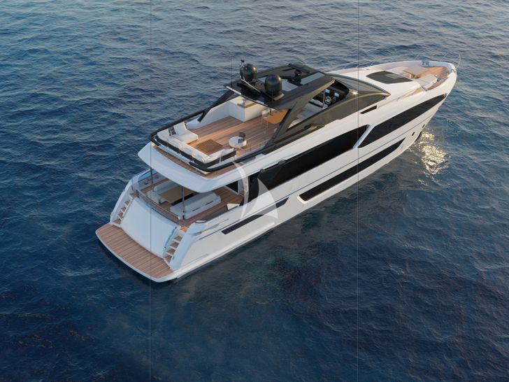 G Riva 90 Argo - anchored G Riva 90 Argo - anchored