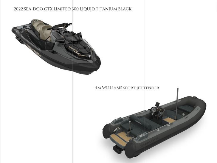 G Riva 90 Argo - jet ski and tender G Riva 90 Argo - jet ski and tender