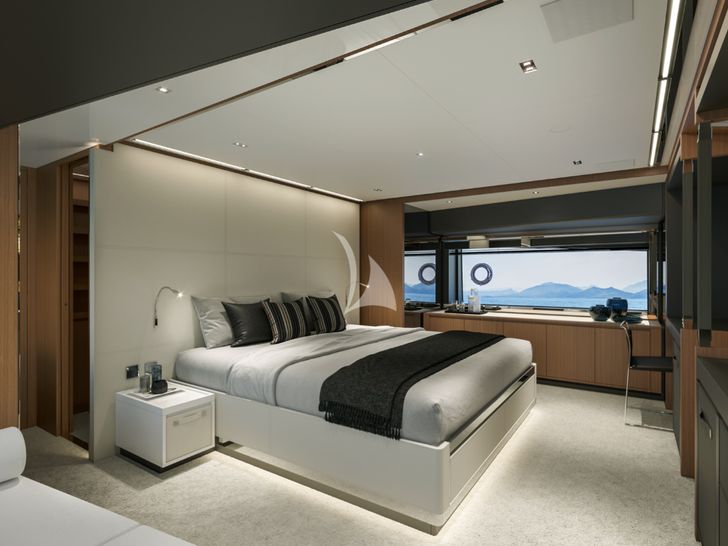 G Riva 90 Argo - master cabin G Riva 90 Argo - master cabin