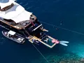 GALILEO Picchiotti 55.7m - aerial view of water toys with sea pool GALILEO Picchiotti 55.7m - aerial view of water toys with sea pool