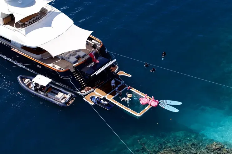 Charter Yacht GALILEO - Picchiotti 55m - 5 Cabins - Moorea - Tahiti - French Polynesia