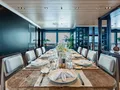 GALILEO Picchiotti 55.7m - formal dining area GALILEO Picchiotti 55.7m - formal dining area