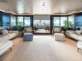 GALILEO Picchiotti 55.7m - salon lounge area opening to aft deck GALILEO Picchiotti 55.7m - salon lounge area opening to aft deck